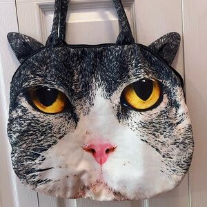 Cat tote bag